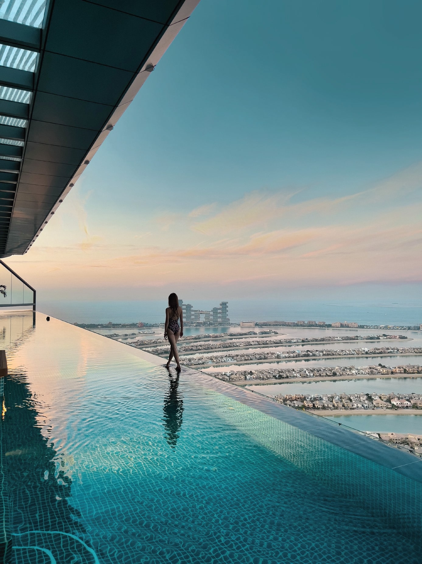 Rooftop infinity pool